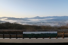 奥秩父の山々と雲海