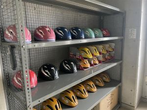 貸出ヘルメット