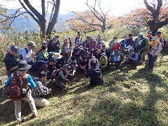 多くのかたが参加した植物観察会