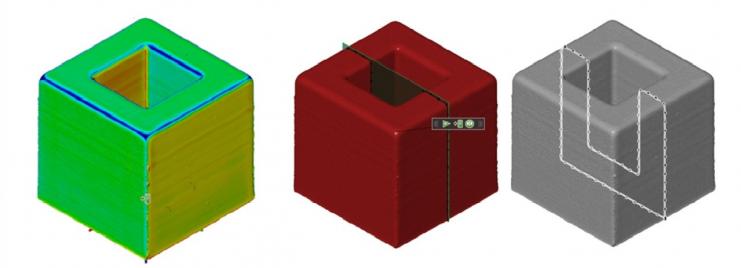 3Dカラーマップと断面抽出