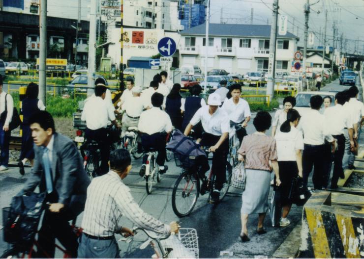 新越谷駅北通り線（整備前）