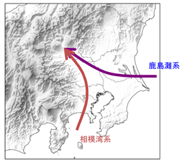 海風は海から陸に向かって風が吹きます。