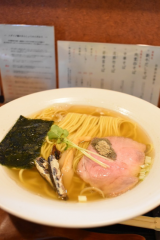 古代豚を使用したラーメン