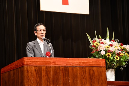 埼玉県医師会会長様の祝辞写真