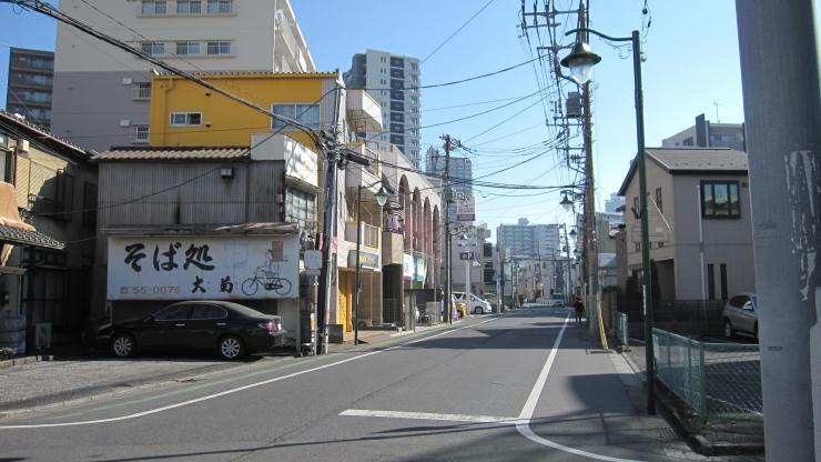 飯一商店街の様子