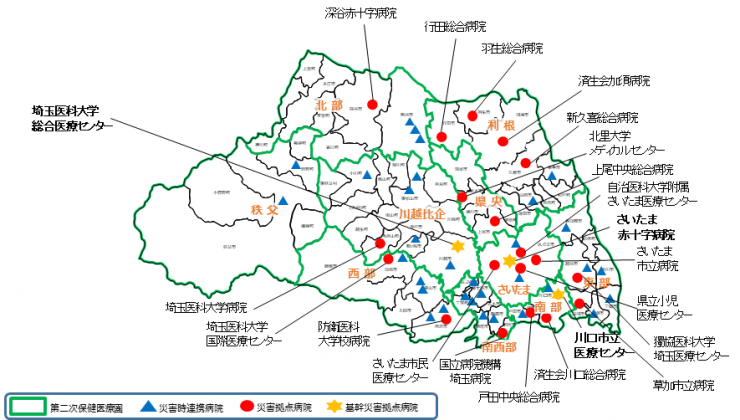260701災害拠点病院位置図