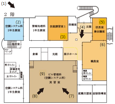 2階平面図