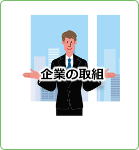 企業の取組