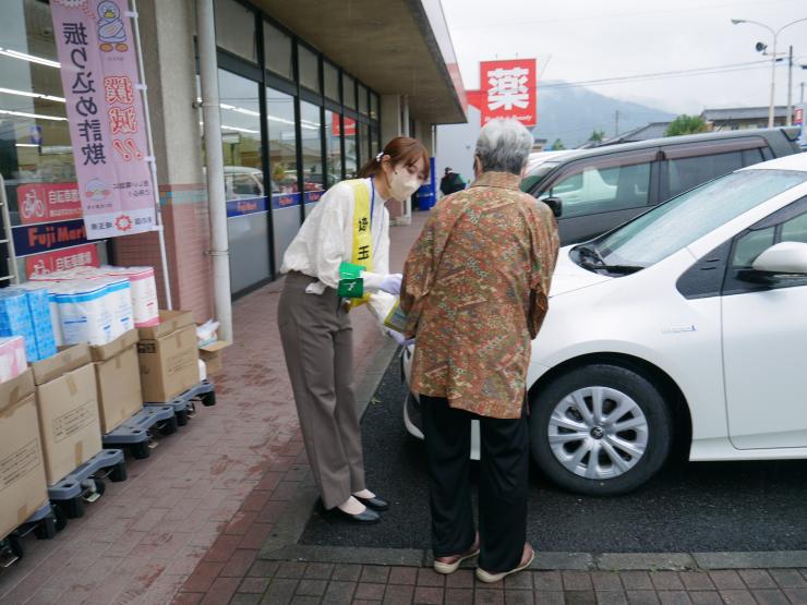 県職員の啓発活動