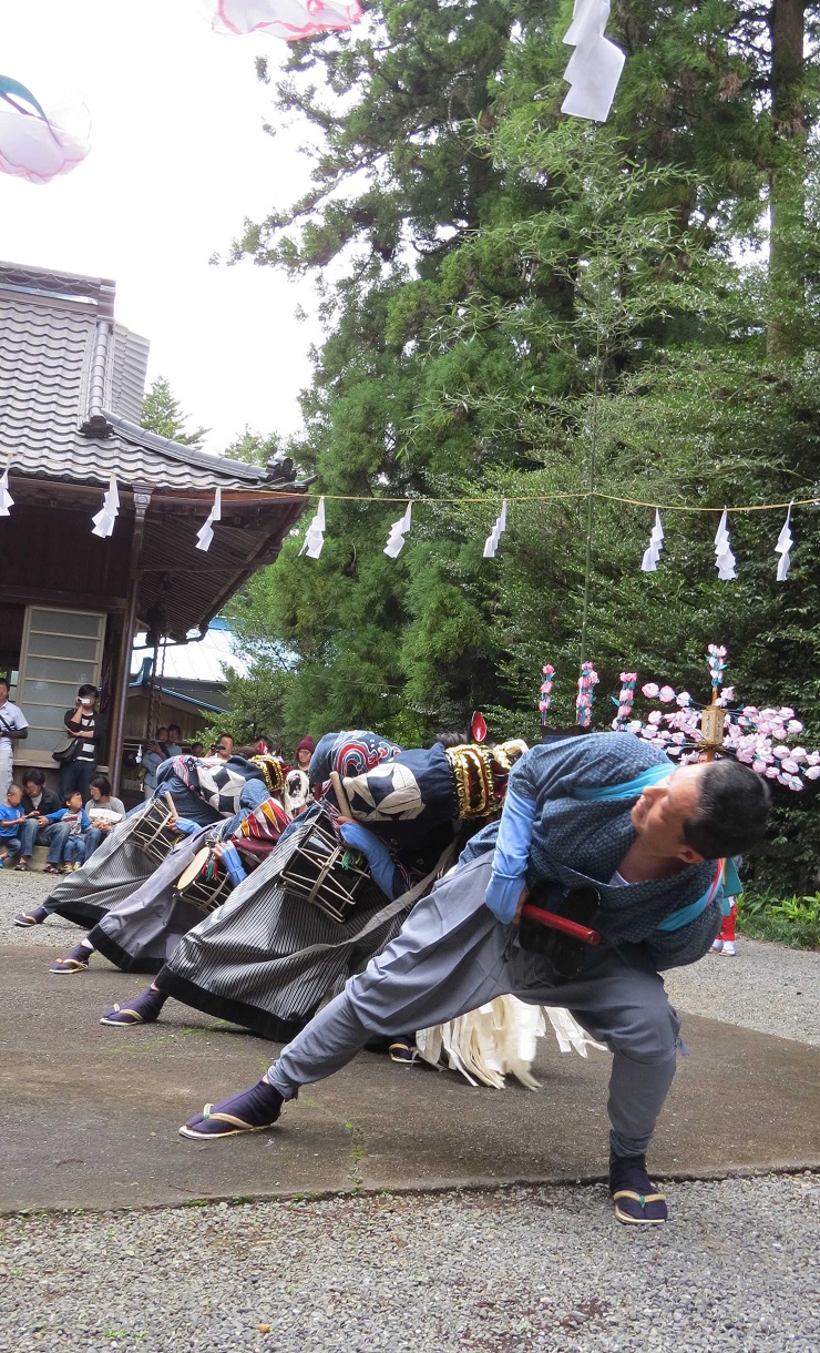 上サ地区ささら獅子 [ときがわ町]