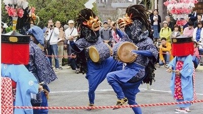 岩崎獅子舞 [所沢市]_400