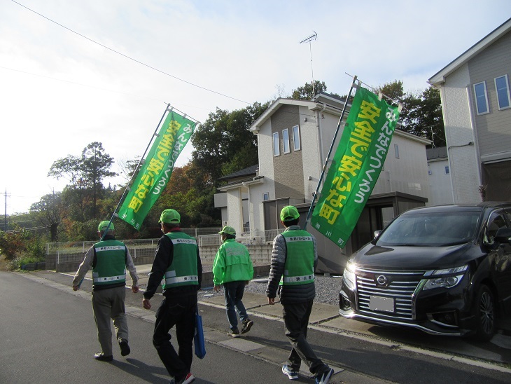 滑川町　月輪防犯パトロール隊