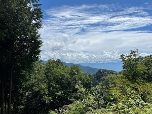 夏の山々