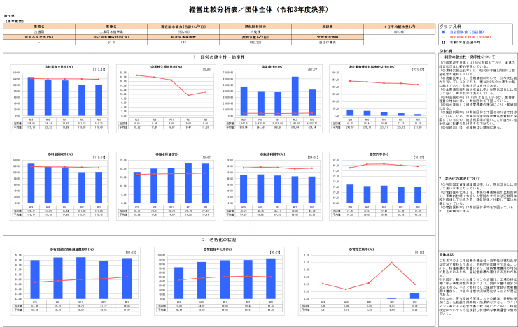 R3経営比較分析表（工水）の画像