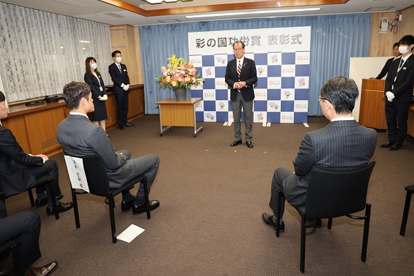 写真：議長