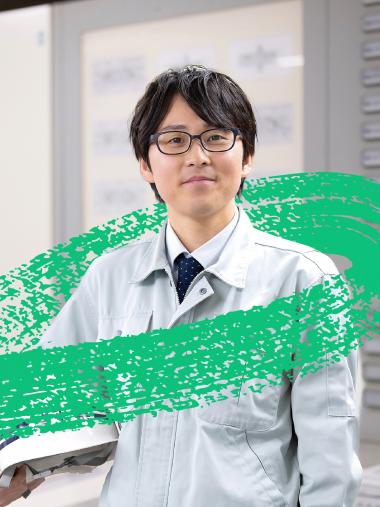 設備職先輩画像