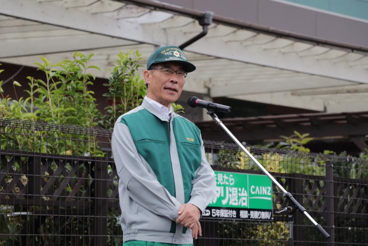 閉会式（埼玉県知事による講評）