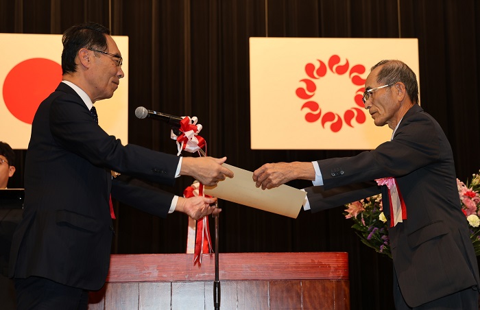 令和5年度埼玉県統計功労者表彰式の写真