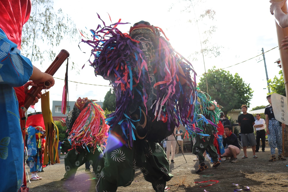 諏訪神社獅子舞トップ