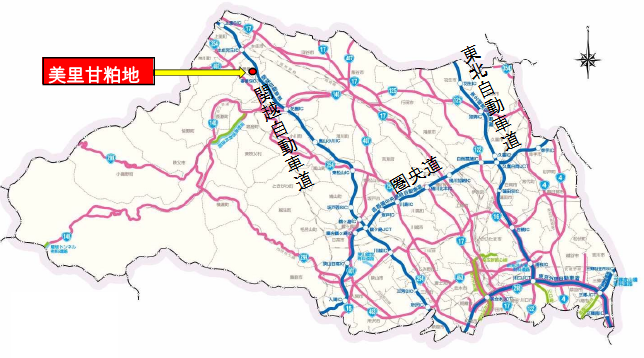 美里位置図概要