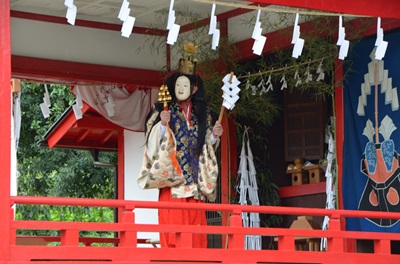画像：武甲山御嶽神社里宮太々神楽