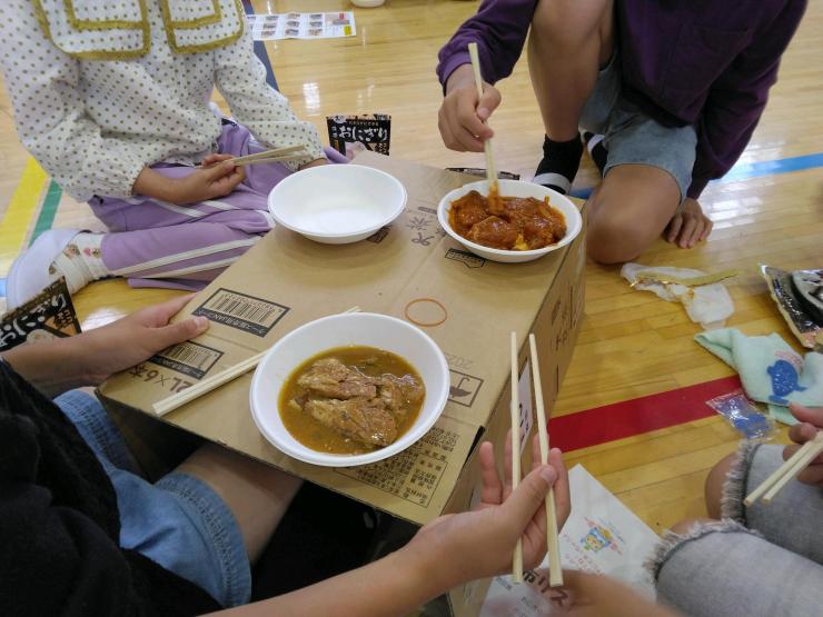 防災食の試食3