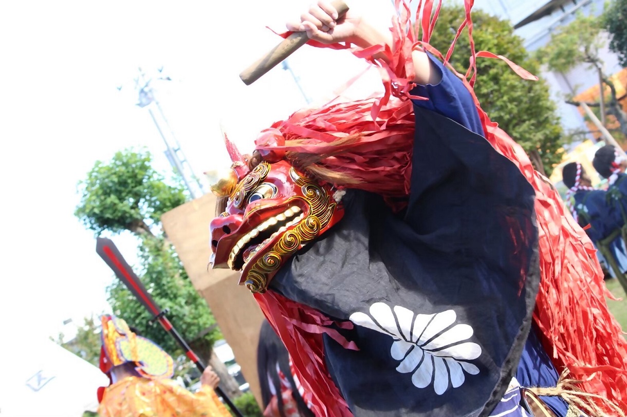 写真：野々宮の獅子舞2