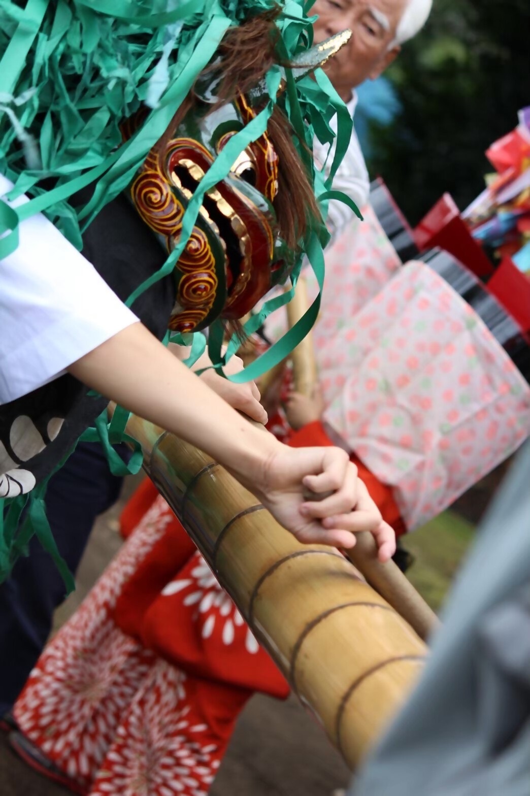 写真：野々宮の獅子舞5