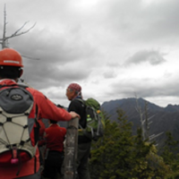 南天山登山2の写真