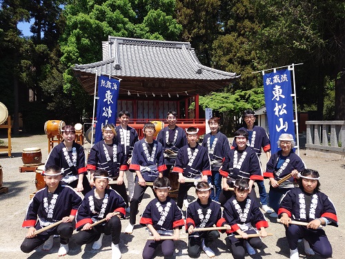 写真：東松山太鼓