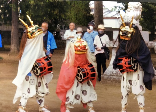 写真：今井獅子舞保存会