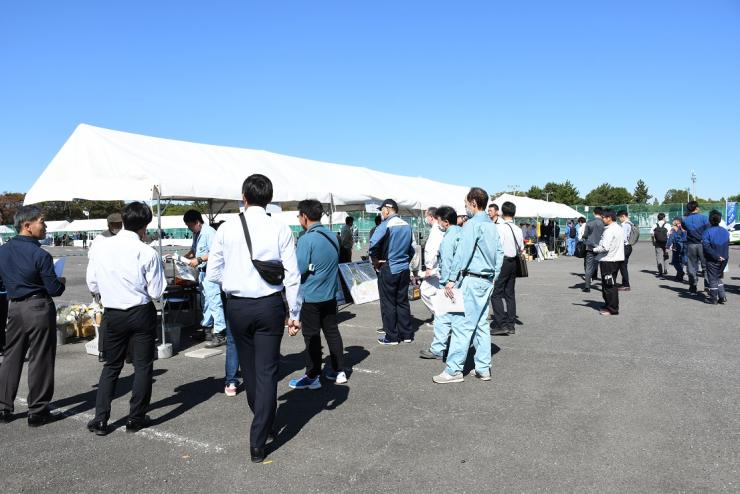 展示・体験コーナーの様子