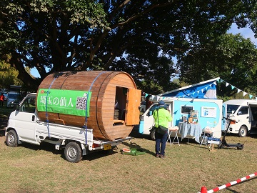 出演ゲストの軽キャンピングカー