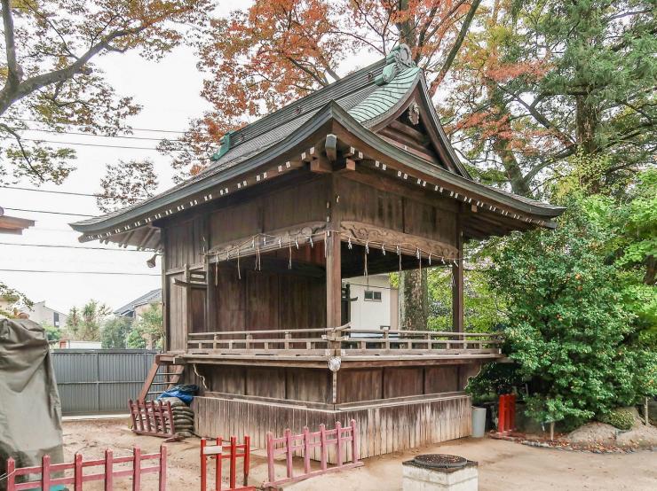 02越谷久伊豆神社神楽殿_01_神楽殿外観