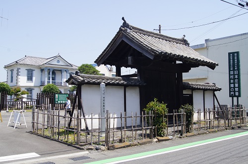 田村本陣の門