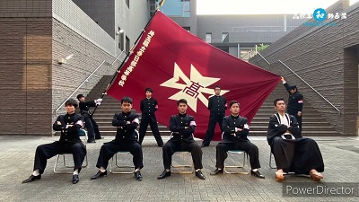 写真：埼玉県立春日部高等学校 応援指導部