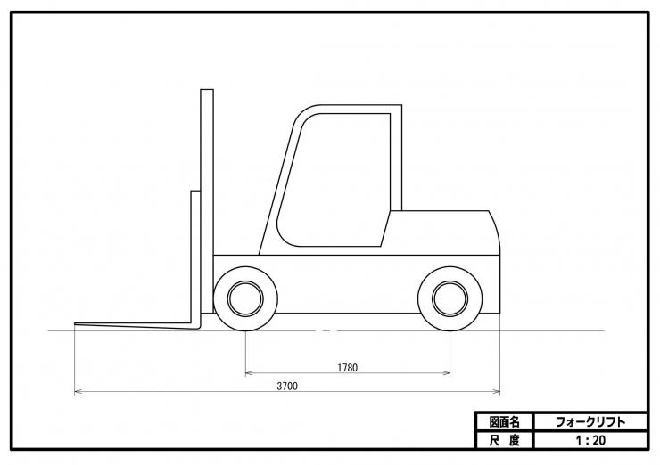 autocad練習図形006
