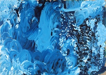 栁万喜子「無題」