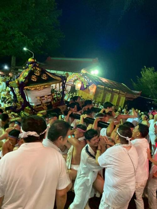 画像：大和田氷川神社夏祭り