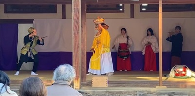 画像：飯塚氷川神社神社元旦祭