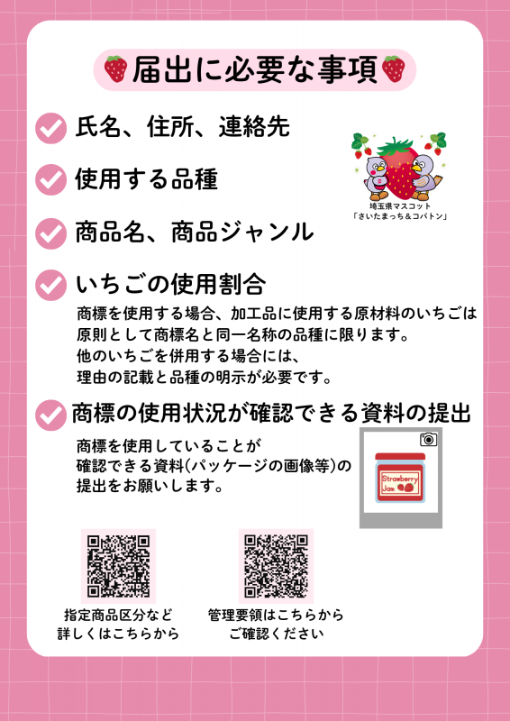 商標チラシ裏面