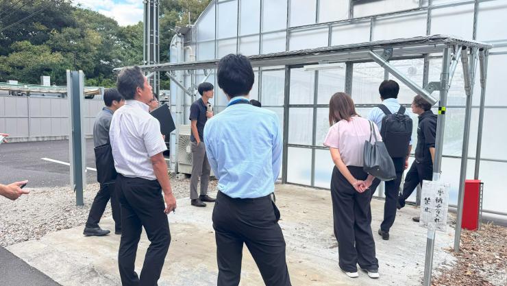 遠隔営農実証ハウス