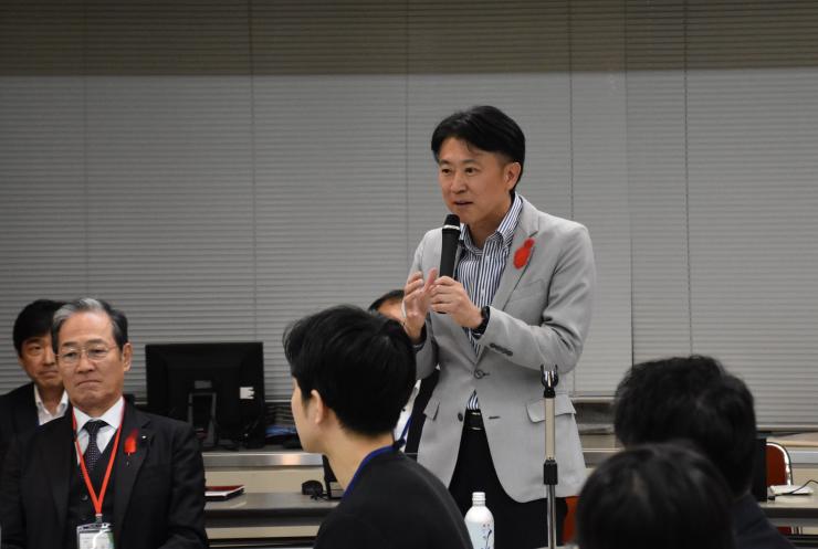 白土幸仁議長あいさつ