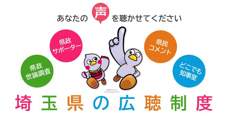 埼玉県の広聴制度バナー