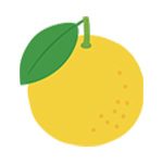 ゆずのイラスト