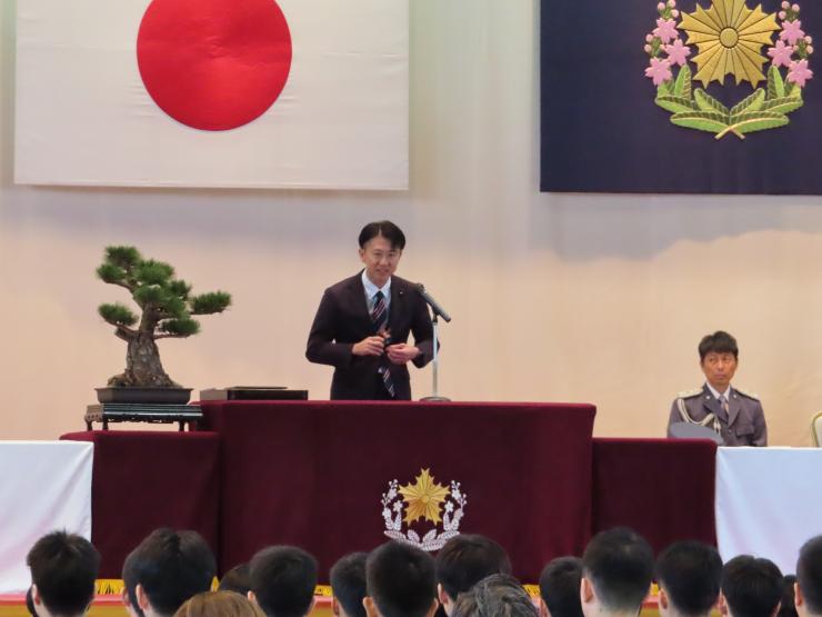 白土幸仁議長の写真