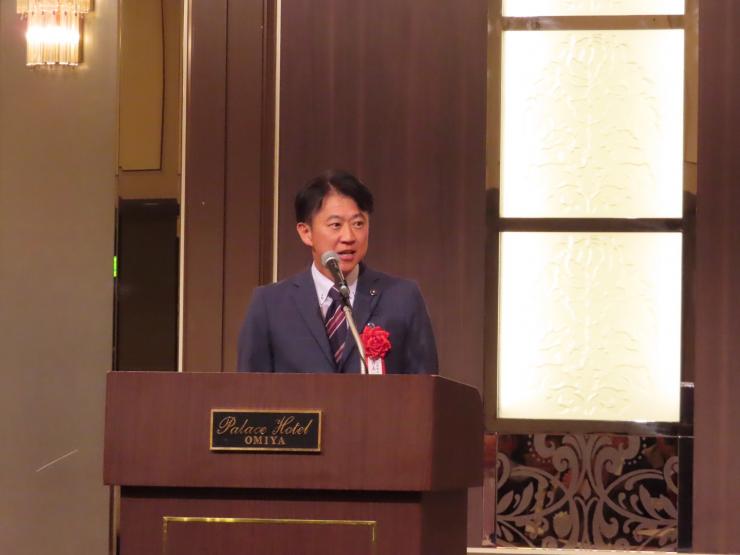 白土幸仁議長の写真