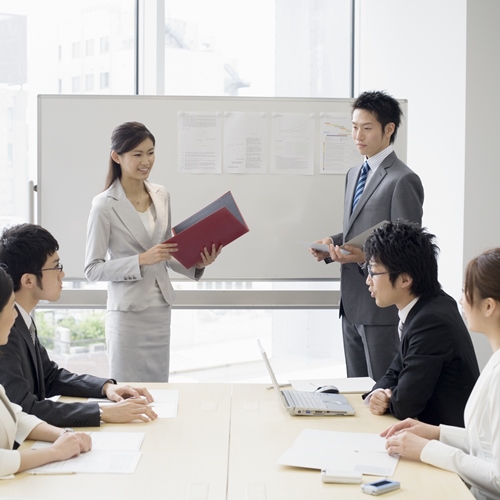 情報共有の写真