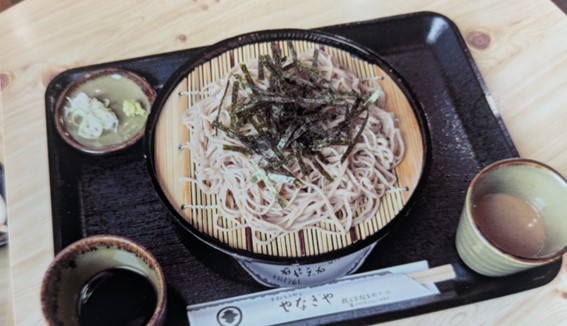 やなぎやのざるそばの写真