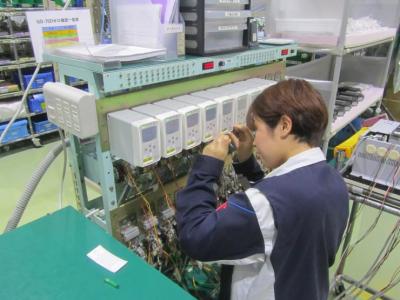 仕事をしている様子